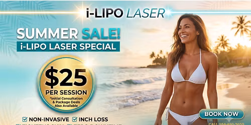 Sculpted & Savings: The i-Lipo Laser Glow-Up Sale \u2600\ufe0f