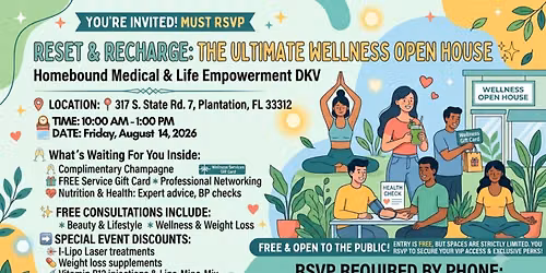 Wellness Open House: Self-Care (RSVP Required!)