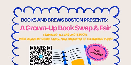 A Grown-Up Book Fair & Swap