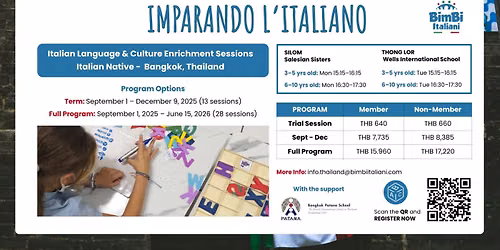Imparando L'Italiano: Italian Language & Culture Enrichment Program