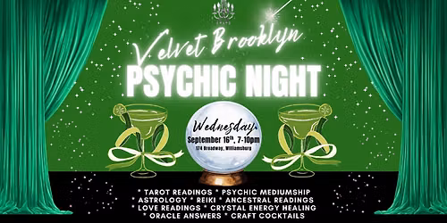 Velvet Brooklyn Psychic Night