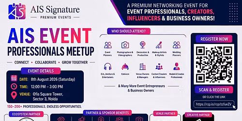 AIS Event Professionals Meetup | Noida 2026
