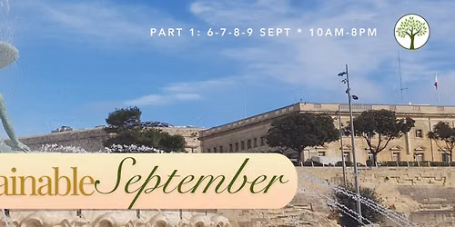 Sustainable September - Part 1