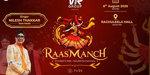 RAASMANCH \u2013 Mumbai's Pre-Navratri Festival 2026
