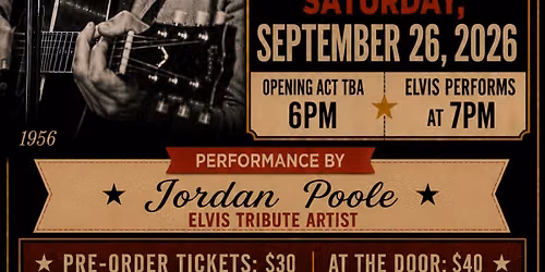 Elvis Returns Tribute Concert