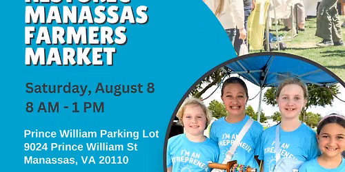 Kids Market at the Historic Manassas Farmers Market