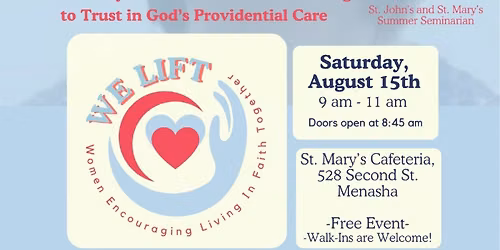 Women's "We Lift" Speaker Event