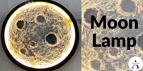 Moon lamp making workshop by Artatrisk