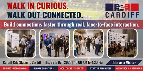 Cardiff B2B Growth Expo 2026 Book Your Visitor Ticket At Premier B2B Show