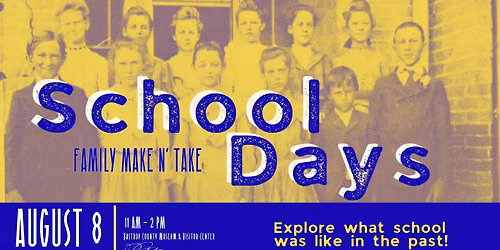 Family Make N Take | School Days