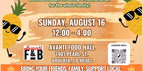 Summer Celebration Craft & Artisan Market | Avanti Food Hall | August 16