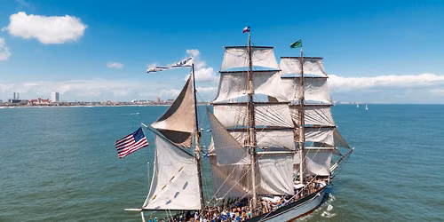 HISTORIC 1877 TALL SHIP ELISSA VISITS PENSACOLA, FL  DURING NATIONAL SAIL 250 TOUR