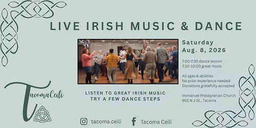 Tacoma Ceili: Live Irish Music & Dance