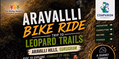 \ud83c\udf3f ARAVALLI BIKE RIDE | Leopard Trails, Gurugram\ud83c\udfcd\ufe0f\ud83d\udc9a