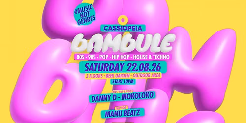 Bambule (80s, 90s, Pop, Hip Hop, House & Techno)