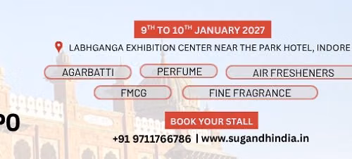 4th Sugandh India Expo 2027 in Indore | Agarbatti and Incense Expo