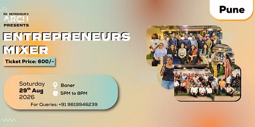 Entrepreneur's Mixer (Pune)