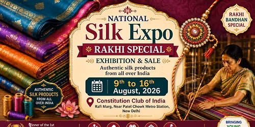 National Silk Expo - Direct weavers exhibition & sale