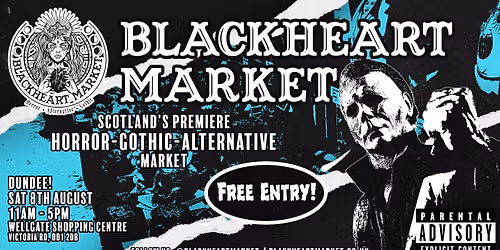Blackheart Market Dundee 2026 | Ultimate Goth & Horror Event