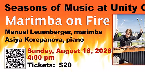 Seasons of Music at Unity Church - Marimba on Fire