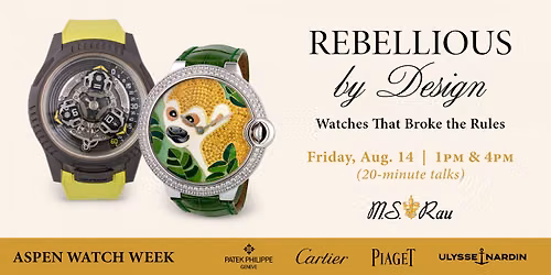Rebellious by Design: Watches That Broke the Rules
