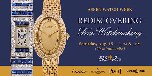 Rediscovering Fine Watchmaking