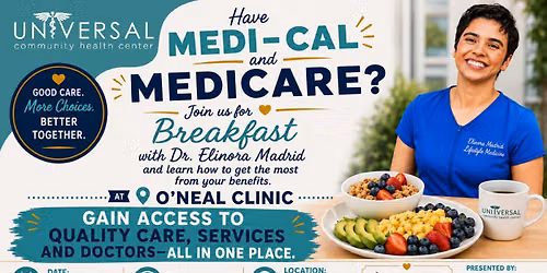 Medi-Cal and Medicare Lifestyle Benefits Breakfast at Universal Community