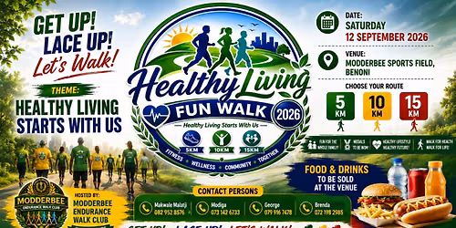 Healthy Living Fun Walk 2026