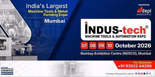 INDUS-tech Mumbai 2026 \u2013 Metal Forming Technology Expo