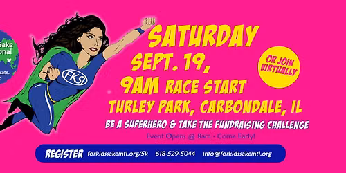 For Kids' Sake International Superhero 5K