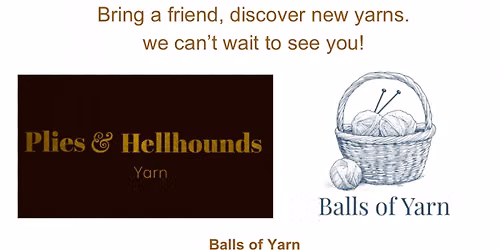 Plies and Hellhounds Trunk Show at Balls of Yarn