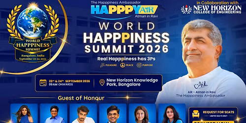 World HAPPPINESS Summit 2026