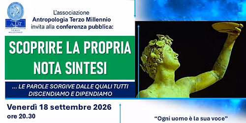 Nicola Feruglio "SCOPRIRE LA PROPRIA NOTA SINTESI" conferenza a Roma