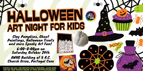 Halloween Art Night for Kids