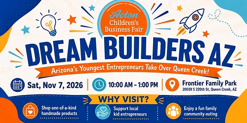 Dream Builders Children's Business Fair (Acton Partner)