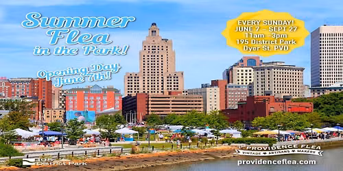 Providence Flea Summer Markets! On 30 Aug 2026