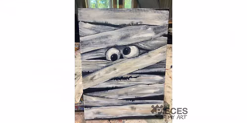 Sip and Paint at Walnut Creek...Hey Boo!