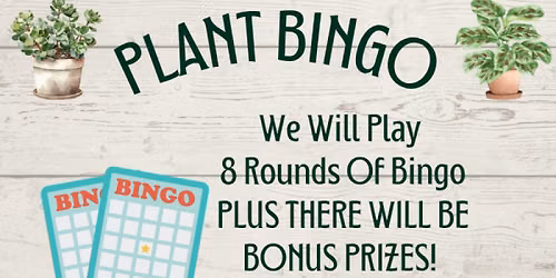 Plant Bingo At Jalapenos Restaurant In Eagle River!