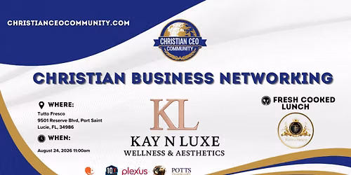 Christian Business Networking on the Treasure Coast