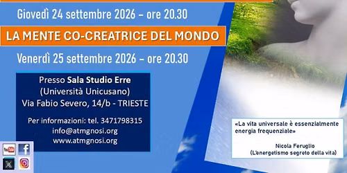 Ciclo di conferenze "NEXUS" (A.T.M. - sezione TRIESTE)