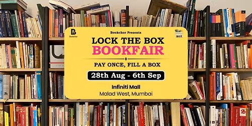 LockTheBox Book Fair Mumbai 2026 | Fill A Box With Books