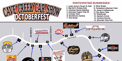 The Cave Creek Car Show and Cruise