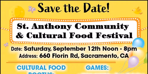 St. Anthony Community & Cultural Food Festival
