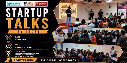 Startup Talks by CEDAT
