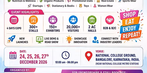 BANGALORE SHOPPING FESTIVAL 2026