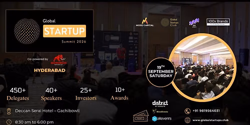 Global Startup Summit 2026 | HYDERABAD