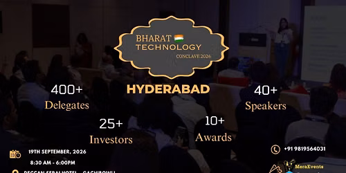 Bharat Technology Conclave 2026 | Hyderabad