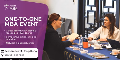 International MBA event in Hong Kong