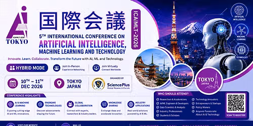 5th International Conference on Artificial Intelligence, Machine Learning and Technology