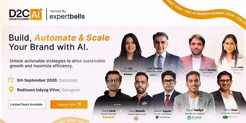 D2C AI Growth Summit 2026 - Gurugram